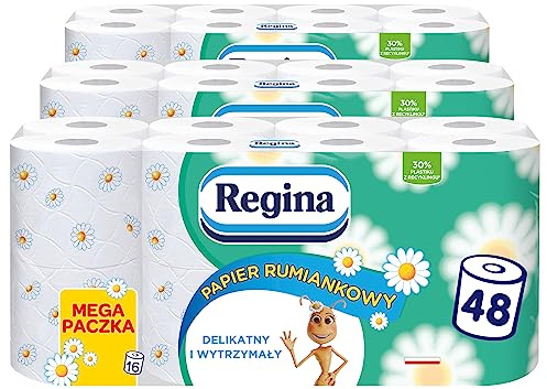 Regina kamomill toalettpapper, 48 rullar