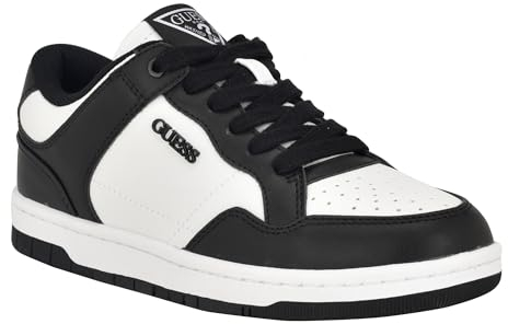 GUESS Damen Rubinn Sneaker, Schwarz/Weiß 001, 40 EU