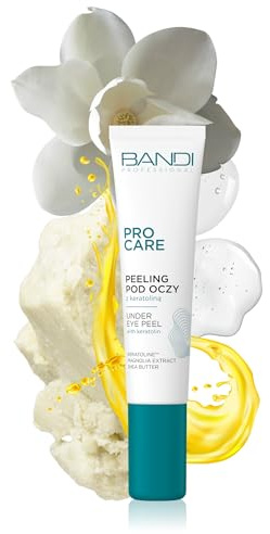 Bandi Esfoliante Occhi con Keratolin e Estratto di Magnolia per Pelle Fresca e Ringiovanita Riduzione Occhiaie Rughe Formula Idratante Nutriente per Cura Completa