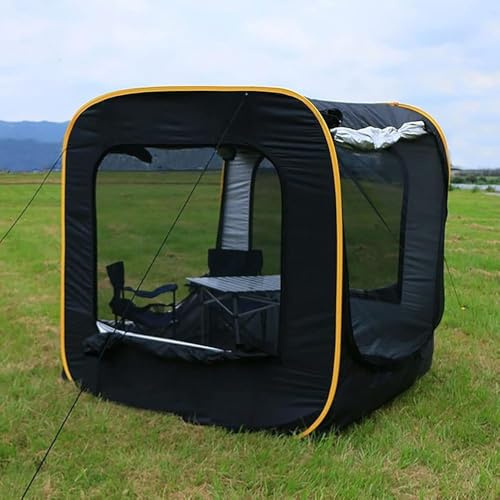 Car Trunk Tent, Freestanding Rainproof Awning for Outdoor Camping, Beach, and SUV Adventures, Fits 4-6 People