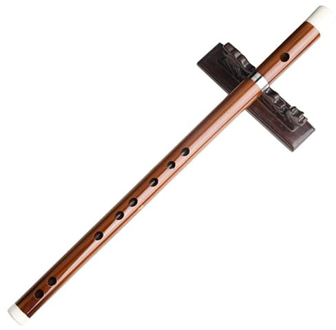 Quality Bamboo Flute Short Dizi, 2 Sections, Without Membrane Hole (D Key)