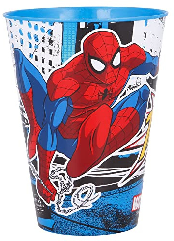 Stor 8412497513062Facile Tasse, 430 ML Capacité, Spiderman Rues