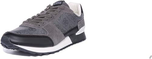 GUESS Herren Padova Sneaker, Coal, 43 EU