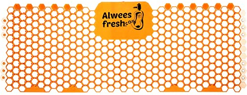 Alwees Fresh Trough Urinal Screen – 3 Pack – Fits All Types Of Trough Urinals – Professional Commercial Quality Splash Mats, Urinal Deodoriser & Odour Neutraliser (mango)