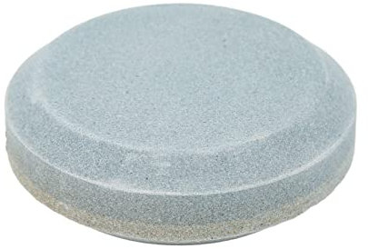 Affûteur de couteaux multifonctionnel de forme ronde, outil de lame en grès à double grain pour machettes de tondeuse à gazon