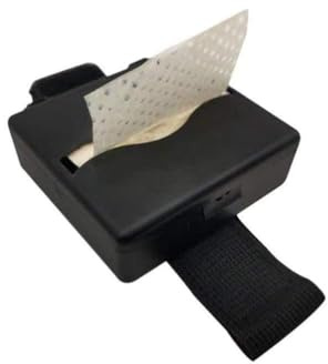 TIKATARER Boîte de Papier pour Permanente de Poignet, Distributeurs de Papier pour Permanente de Cheveux, Distributeur de Solution de avec Bandage élastique et Résistance aux Hautes Températures,