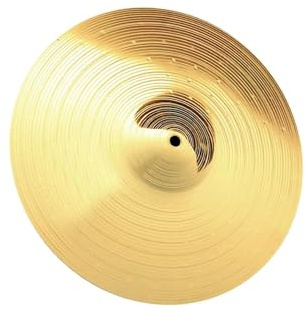 AMSLSIU Traditionelles Jazz Crashbecken – Optimiert das Drum Setup für fortgeschrittene Spieler. Das Crashbecken bietet einen hellen und resonanten Klang. Einzigartige Mischung. Kompakte Größe.