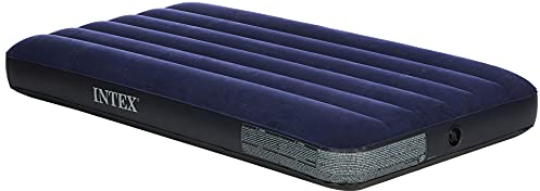 Intex 68950 Materassino Gonfiabile Classico, Velluto, Blu, 191 x 76 x 22 cm
