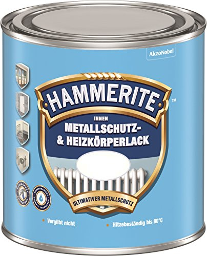HAMMERITE Innen Metallschutz-& Heizkörperlack glänzend Braun, 0,500 L