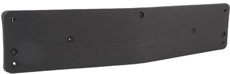 Tbest Support de Plaque d'immatriculation Avant ABS Noir Support de Montage d'étiquette de Cadre Standard européen Remplacement pour Classe E W211 Modèle 2006 2009