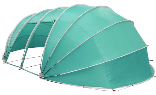 vidaXL Dôme de Tente de Piscine 640 x 432 x 205 cm Vert Mer