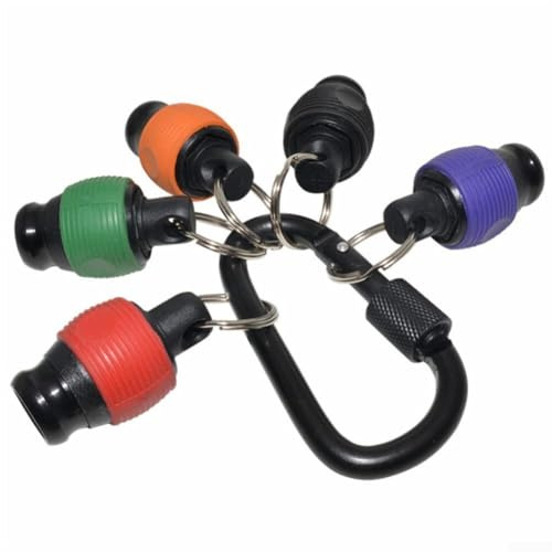 Barras de extensión de llavero de vástago hexagonal de 14 pulgadas, paquete de 5 con agarre de bola para transporte de brocas hexagonales de 1/4 pulgadas y compatibilidad con brocas de destornillador