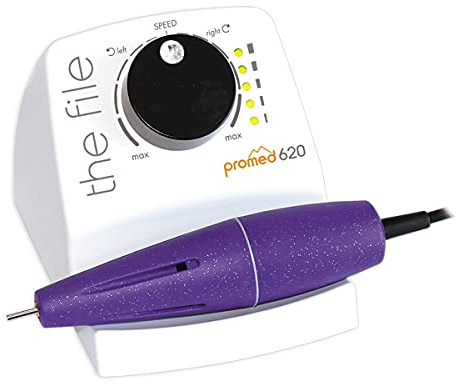 Promed 620 Lima eléctrica de uñas para manicura/pedicura/removedor de callos, fresadora eléctrica para manicura/pedicura/callos/diseño de uñas, 20000 rpm