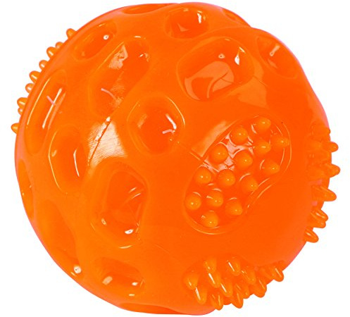 Kerbl 81483 Ball ToyFastic, Squeaky, diameter 6 cm, orange