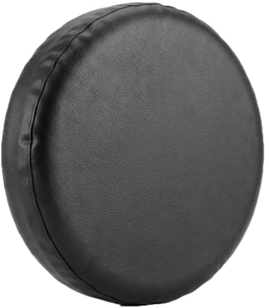 Comily Plus+ Spare Tire Cover 15 Inch Waterproof PVC for RV Trailer SUV | Heavy Duty Protection | UV Resistant & Weatherproof | Fits RV Trailer Camper SUV | Elastic Hem Secure Fit | Easy Installation