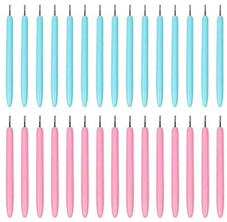 30 PCS Paper Quilling Slotted Tool, Slotted Tools Quilling DIY Tools