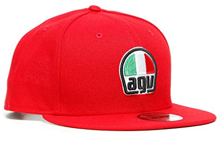 Dainese AGV 9Fifty Snapback Cap, Cappello Visiera Piatta