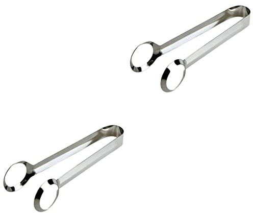 UPKOCH 2stücke Edelstahl Brot Und Bbq- Multifunktionale Küchenzange Für Brot Eier Gebäck Und Grillen Hitzebeständig Leicht Und Leicht Zu Handhaben Für Partys Hochzeiten Und