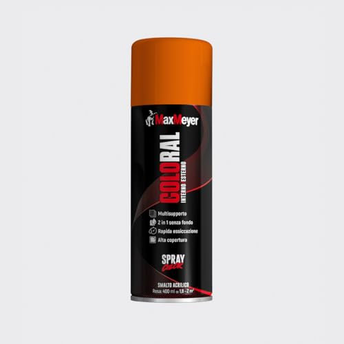 MAXMEYER Spray Coloral 0.4L Ral 2004 Arancio Puro