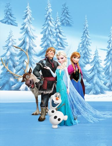BERONAGE Stora Frozen Frost filt Sven ren 130 x 170 cm, supermjuk gosig filt, filt, filt, soffilt, fleecefilt, Disney Anna Elsa Kristoffer Snowman Arendelle pass. z. Sängkläder