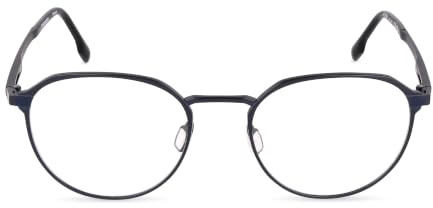 Rodenstock R7150 Receptbelagda glasögonramar – mörkblå, svart – unisex, Mörkblå, svart, 51 cm