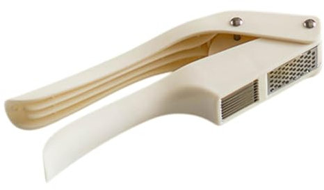 Exprimidor de ajo y rebanador - Prensa de ajo 2 en 1 - Picadora de ajo portátil, gadget de cocina para cortar y cortar