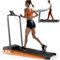 MettleMatic Laufband für Zuhause – Walking Pad mit 2.25HP Motor,100KG Belastbarkeit,1-6 km/h Geschwindigkeit,Mit Steigung,7-Schicht-Lauffläche,Keine Installation Erforderlich (7% Neigung & Handlauf)