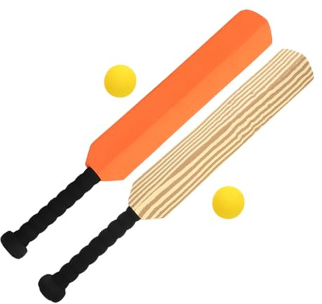 POPETPOP Juego de Bate de Béisbol de Entrenamiento Liviano de Eva para Niños y Grupos, Portátil y Resistente para Mejorar Fuerza y Mecánica Deportiva