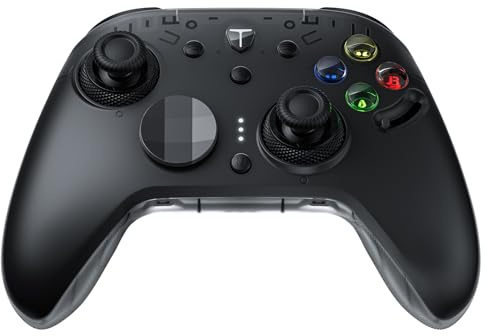 Thunderobot G80TS Controller, TMR-Joystick, Dual-TMR-Trigger, optische Tasten, 1000 Hz Abfragerate, Wireless Gamepad (Schwarz)