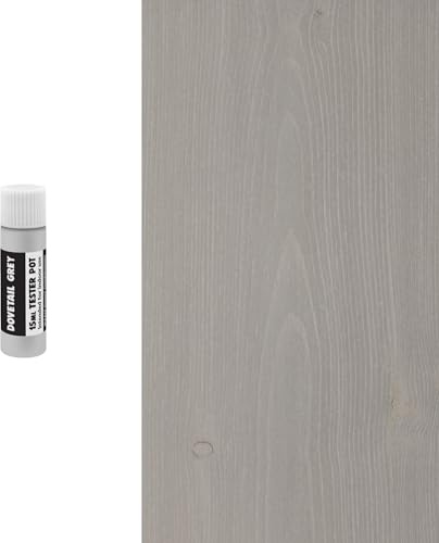 Littlefair's Wood Stain Water-Based - (Dovetail Grey) – Non-Toxic, Eco-Friendly & Quick Drying - Easy-to-Apply, Concentrated Formula for All Wood Types – 15ml Tester Pot