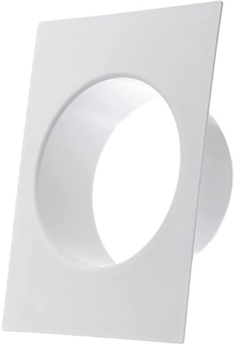 190x250mm / Ø 150mm Raccord de Tuyau en Plastique - Tube Rond Bride Conduit