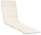 KETTtex EXKLUSIV Auflage Hochlehner Natur I Gartenliege Polster 200x60x3cm I KTH1 Liegenauflage weich & robust I Liegestuhl-Auflage UV-beständig I Liegekissen nahezu knitterfrei I Dessin 2334