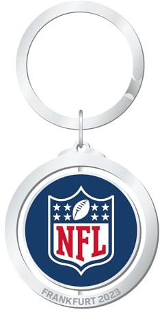 Great Branding NFL Frankfurt Game 2023 Spinner Schlüsselanhänger