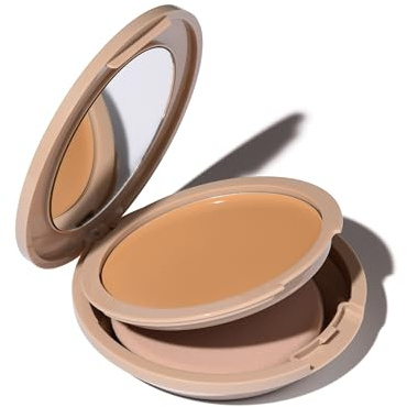 No Makeup Makeup Foundation, Weightless Cream-Balm Formula Conceals, Corrects and Camouflages with Skin-Tone Adaptive Flexshade Technology, Buildable, Long-Lasting, Cruelty-Free, Vegan, Natural
