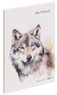 Pagna 20382-15 Carnet d'amitié Wolf 60S