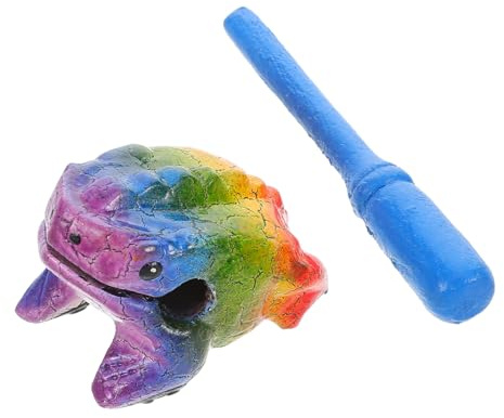 Holzfrosch Geräuschmacher für Kinder und Erwachsene