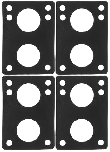 MOBUTOFU 4 St Skateboard Riser Pads Gummistötdämpare Anti-vibrationsdämpare för Wheel Bite Skydd och Ljudreduktion Passar Longboards och Cruisers