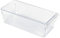 Rotho Loft Kühlschrankorganizer 3.1l, Kunststoff (SAN) BPA-frei, transparent, M/3.1l (31.0 x 14.0 x 9.0 cm)