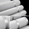 Tokenhigh Non-Woven Nordic Modern Wallpaper, Super Thick Deerskin Velvet Wall Paper with Horizontal Stripes, Non-Pasted 3D Wallpaper Roll, Minimalist Background for Living Room Bedroom(Silver Gray)