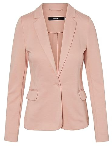 VERO MODA Femme Vmjulia DNM Noos Blazer, Misty Rose, 34 EU