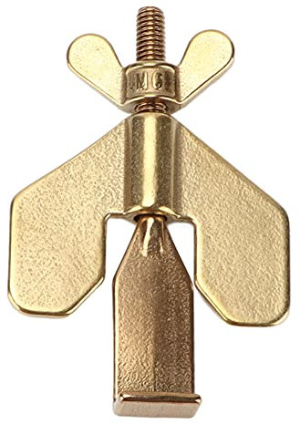 Serrure de Porte Portable, sécurité et intimité Supplémentaires, Petite et Légère, pour la Maison, L'école, L'hôtel (Gold)