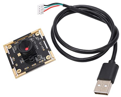 1MP USB-Kameramodul, 720P HD-Webcam, Plug-and-Play-USB-Kameraplatine mit QR-Code-Scannen und Gesichtserkennung, 60-Grad-Weitwinkelobjektiv für PC-Laptop-Smart-Geräte