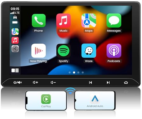 ATOTO F7 We 10.1 Radio Coche 2 DIN, CarPlay y Android Auto Inalámbrico