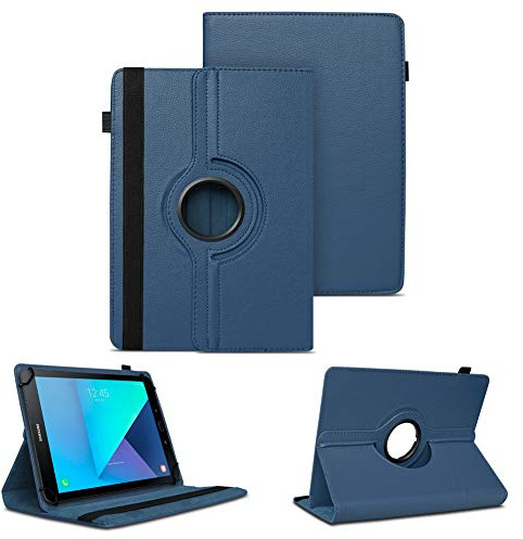 Tablet Schutzhülle kompatibel für Samsung Galaxy Tab S2 S3 9.7 Tasche Tablettasche Hülle mit Standfunktion 360° drehbar Kunst-Leder Cover Universal Tablethülle Case