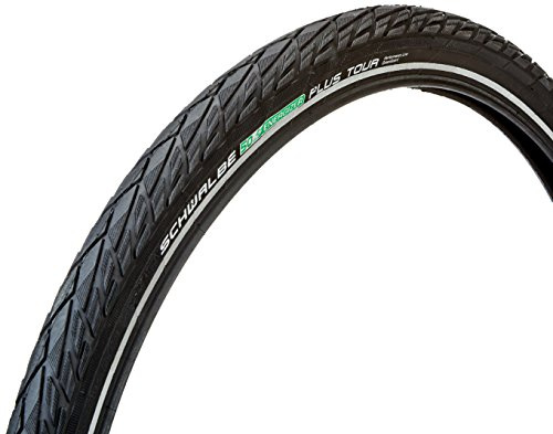 SCHWALBE Energizer Plus Tour Green Guard Tire with Wire Bead, (28 x 1.40 Inch)
