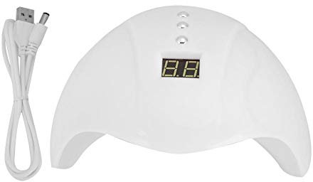 Brrnoo 36W LED UV Nagellampe Gel Nagellack Trockner Schnelltrocknende Nagelkunst Maschine Nageltrockner Für Gel und Normalpolitur(02)