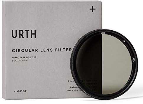 Urth 43mm ND2-32 Variable ND Lens Filter (Plus+) - 1-5 Stop Range, Ultra-Slim 20-Layer Nano-Coated Neutral Density Filter for Cameras