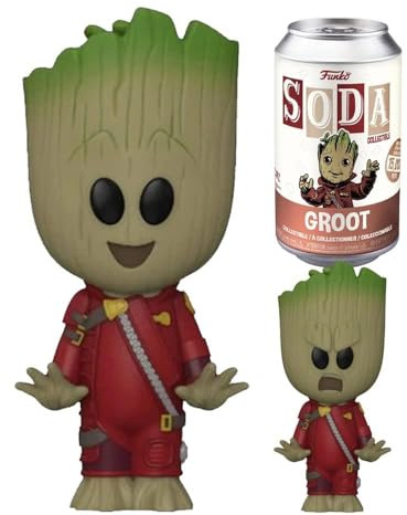 Funko Guardians of the Galaxy Vol. 2 Assorted Vinyl Soda Figurines Little Groot 11cm (6)