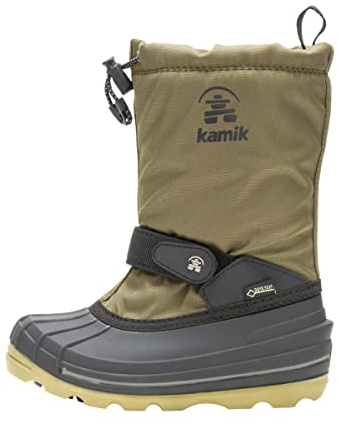 Kamik Jungen Unisex Kinder WATERBUG8G Winterstiefel, Dark Olive, 32 EU