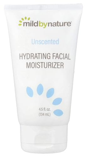 Hydrating Facial Moisturizer, Unscented, 4.5 fl oz (134 mL), Mild By Nature
